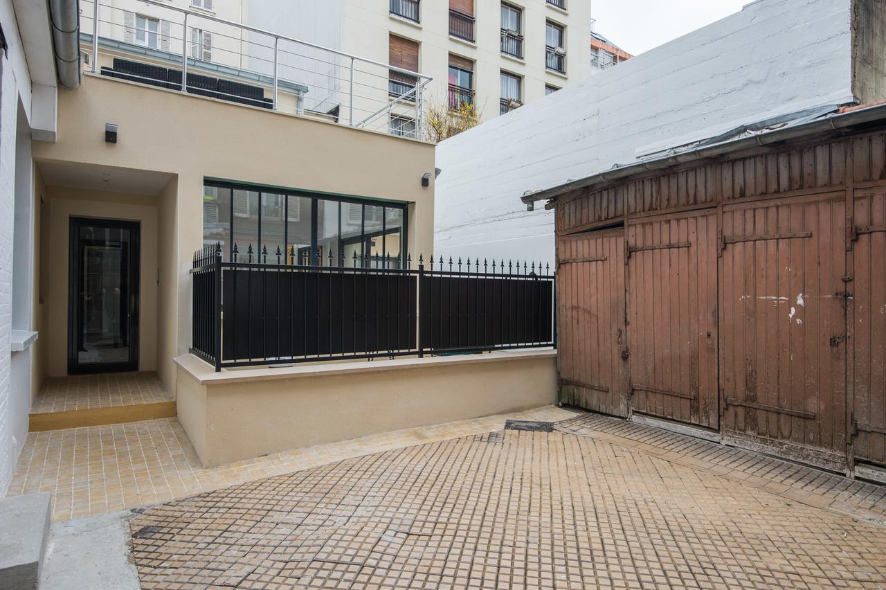 Vintage, F3 Avec Terrasse, Villa Saint Charles Paris Bagian luar foto