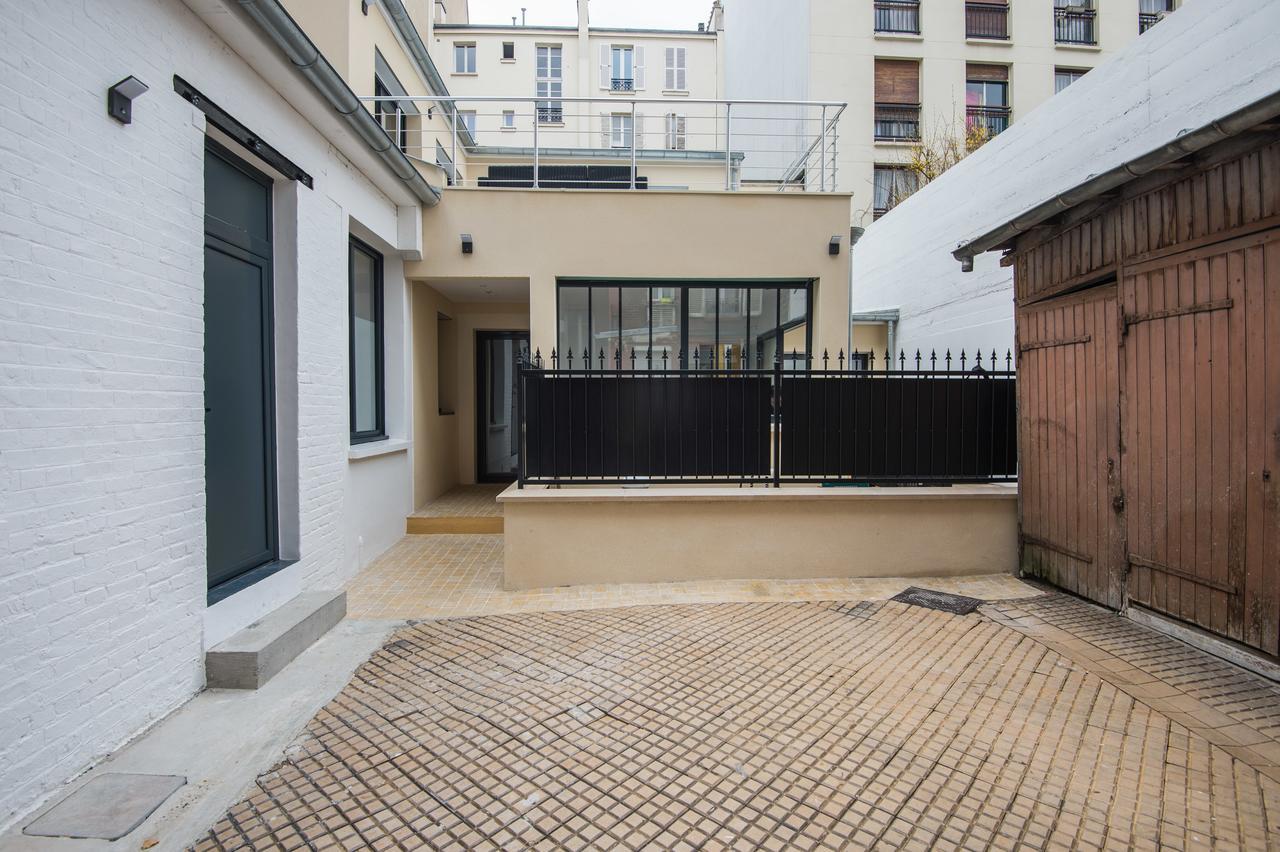 Vintage, F3 Avec Terrasse, Villa Saint Charles Paris Bagian luar foto