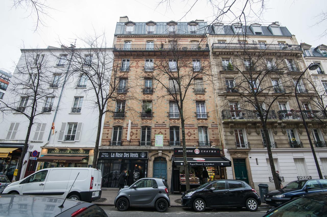 Vintage, F3 Avec Terrasse, Villa Saint Charles Paris Bagian luar foto